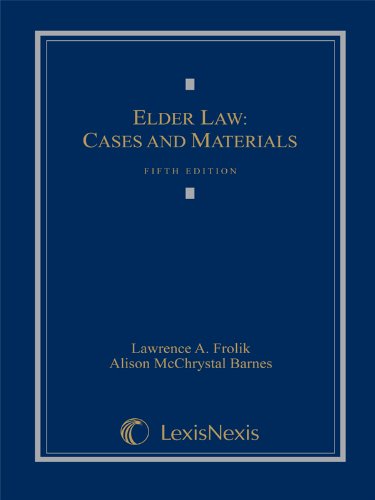 Stock image for Elderlaw -Cs. +Mtrls for sale by Better World Books