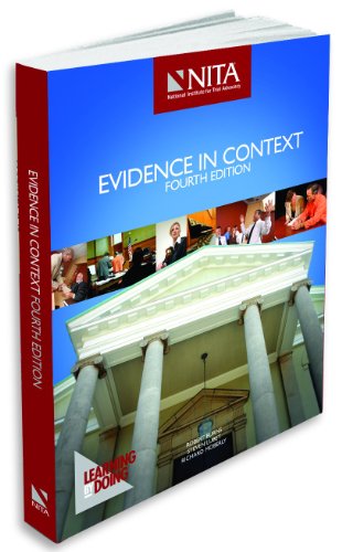 Imagen de archivo de Evidence in Context a la venta por ThriftBooks-Atlanta