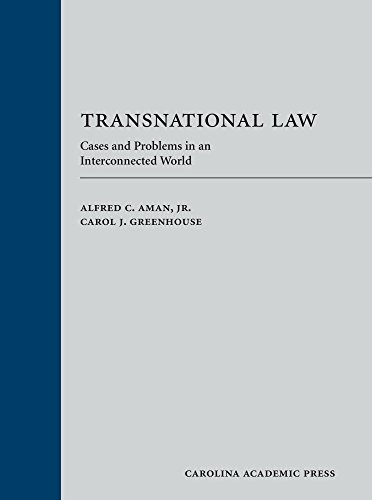 Stock image for Transnational Law: Cases and Problems in an Interconnected World for sale by HPB-Red