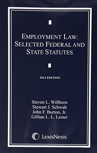 Stock image for Employment Law Document Supplement : Cases and Materials for sale by Better World Books