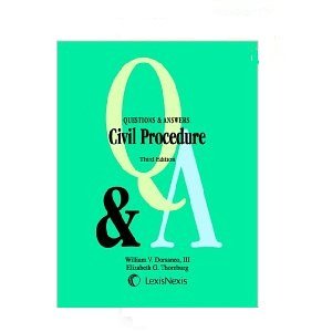 Stock image for Questions & Answers: Civil Procedure for sale by SecondSale