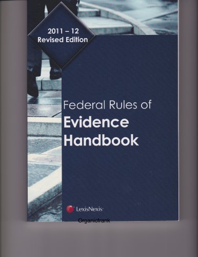 Imagen de archivo de Federal Rules of Evidence Handbook a la venta por austin books and more