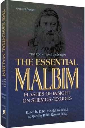 Beispielbild fr The Essential Malbim - Flashes of Insight on Shemos / Exodus zum Verkauf von HPB Inc.