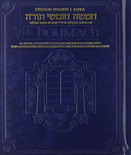 Imagen de archivo de The Edmond J. Safra Edition of the Chumash in French: The Torah, Haftarot, and Five Megillot With a Commentary from Rabbinic Writings (French Edition) a la venta por GF Books, Inc.