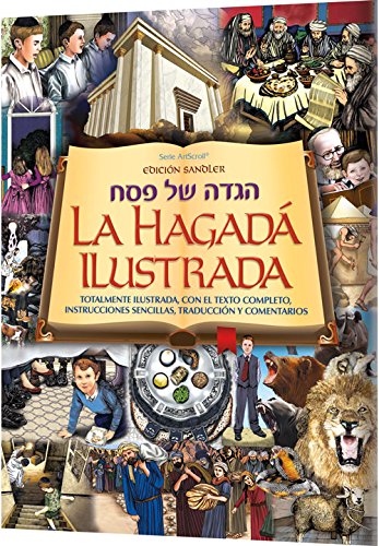 Imagen de archivo de Spanish Illustrated Haggadah Paperback a la venta por Books Unplugged