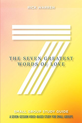 9781422804322: The Seven Words of Love Study Guide
