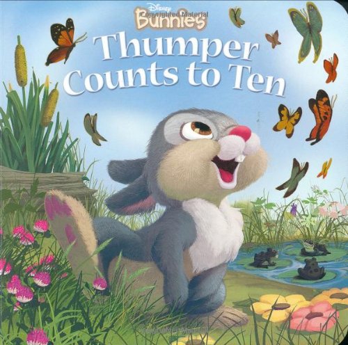 Imagen de archivo de Disney Bunnies: Thumper Counts to Ten a la venta por Wonder Book