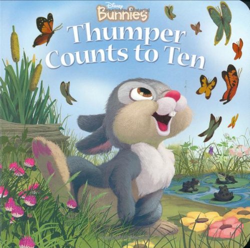 9781423100768: Disney Bunnies Thumper Counts to Ten