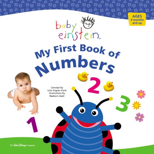 Imagen de archivo de My First Book of Numbers (Baby Einstein) a la venta por Ergodebooks