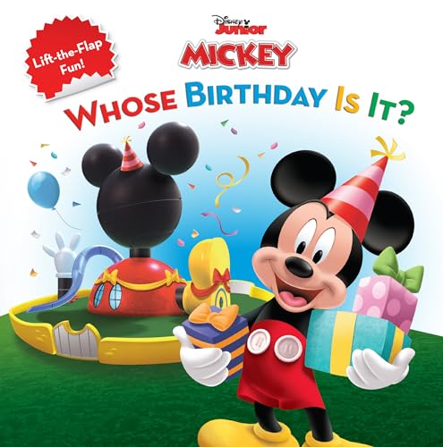 Stock image for Whose Birthday Is It?: A Lift-The-Flap Surprise Story (Disney's Mickey Mouse Club) for sale by AwesomeBooks
