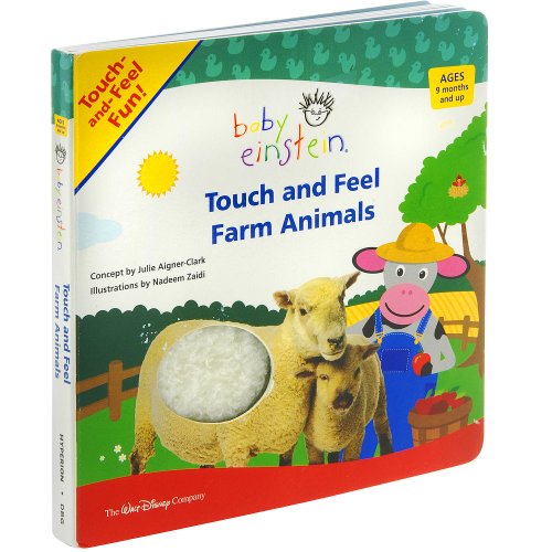Stock image for Baby Einstein: Touch and Feel Farm Animals (A Touch-and-feel Book) for sale by SecondSale