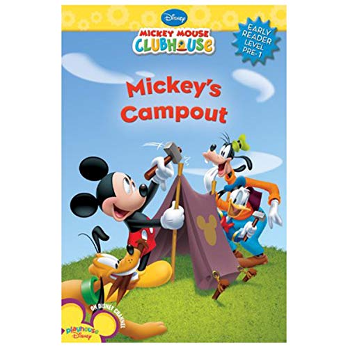 Imagen de archivo de Mickey's Camp Out [With Punch-Out Flash Cards] a la venta por ThriftBooks-Dallas