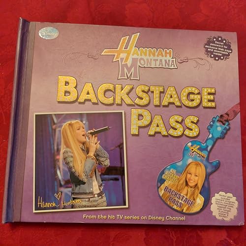 Stock image for Hannah Montana Backstage Pass for sale by Zoom Books Company