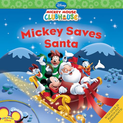 Imagen de archivo de Mickey Saves Santa (Mickey Mouse Clubhouse) a la venta por Books Puddle