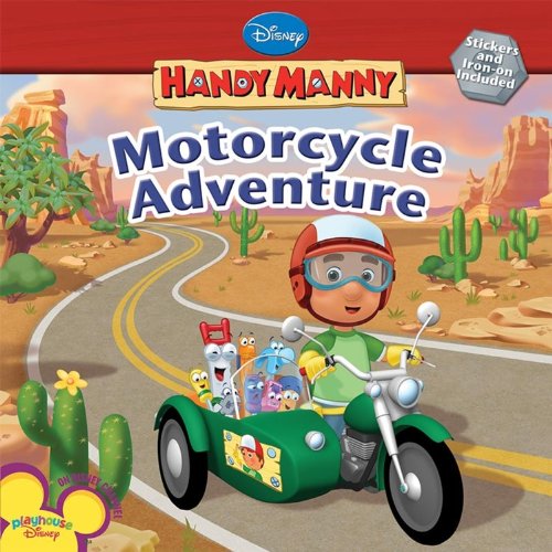 Beispielbild fr Manny's Motorcycle Adventure [With Sticker(s) and Iron-On] zum Verkauf von ThriftBooks-Dallas