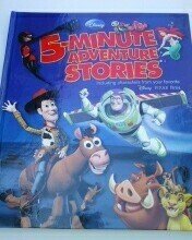 9781423130475: 5-Minute Stories: Pixar and Adventure Compilation (BGI custom pub)