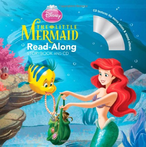 Beispielbild fr The Little Mermaid Read-Along Storybook and CD zum Verkauf von WorldofBooks