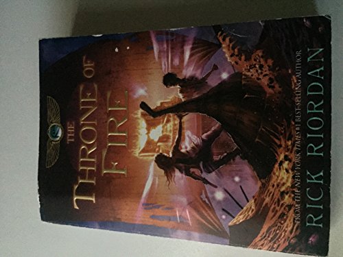 Imagen de archivo de The Throne of Fire (The Kane Chronicles, Book 2) a la venta por Your Online Bookstore