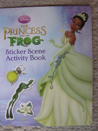 Imagen de archivo de The Princess and the Frog Sticker Scene Activity Book a la venta por Hawking Books