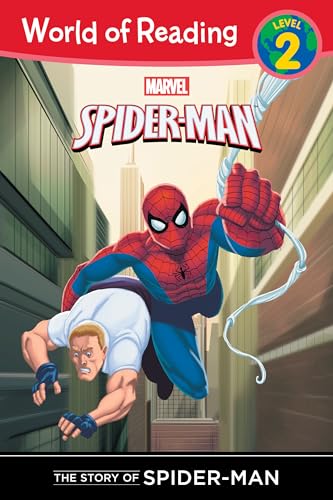 Imagen de archivo de The Story of Spider-Man (Level 2) (World of Reading) a la venta por Gulf Coast Books