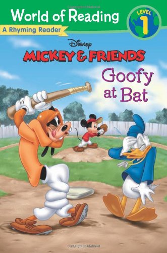 9781423169628: Goofy at Bat: A Rhyming Reader (Mickey & Friends: World of Reading, Level 1)
