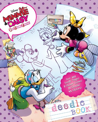 Stock image for Minnie & Daisy Best Friends Forever Doodle Book: Over 100 Doodle Pages! 5 Sticker Scenes! 20 Character Stencils! 40 Stickers! for sale by Wonder Book