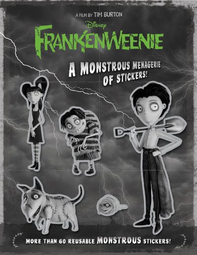 Beispielbild fr Frankenweenie: A Monstrous Menagerie of Stickers! (Sticker-Activity Storybook, A) zum Verkauf von Half Price Books Inc.