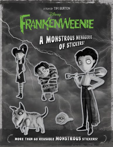 Stock image for Frankenweenie: A Monstrous Menagerie of Stickers! (Sticker-Activity Storybook, A) for sale by Half Price Books Inc.