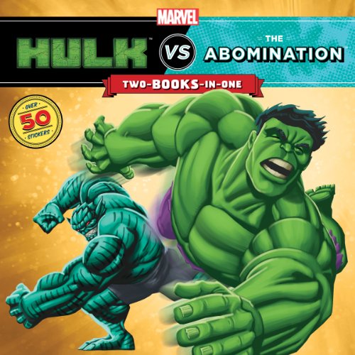 Imagen de archivo de Hulk vs. Abomination / Hulk vs. Wolverine: Two-Books-In-One With Over 50 Stickers (Storybook Classic) a la venta por Once Upon A Time Books