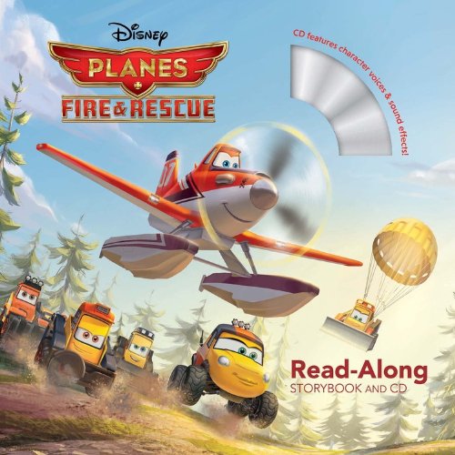 Beispielbild fr Planes: Fire & Rescue Read-along Storybook and Cd zum Verkauf von WorldofBooks