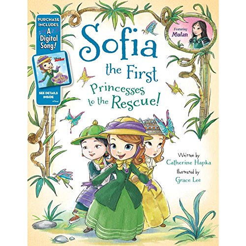 9781423194316: Sofia the First Princesses to the Rescue!: Purchase Includes a Digital Song!