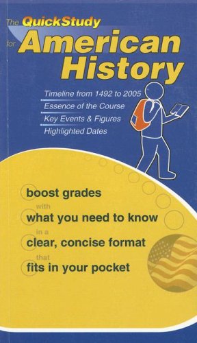 9781423200260: American History (Quickstudy Books)