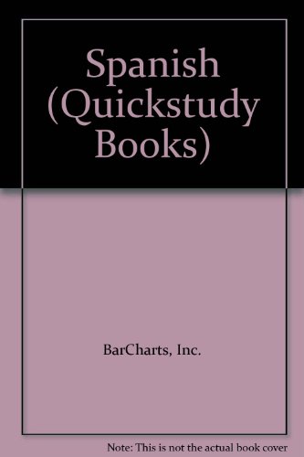 9781423200338: Spanish Book (Quickstudy Books)