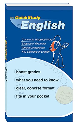 Stock image for English (Quickstudy Books) for sale by Wonder Book