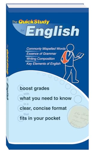 Stock image for English (Quickstudy Books) for sale by Wonder Book