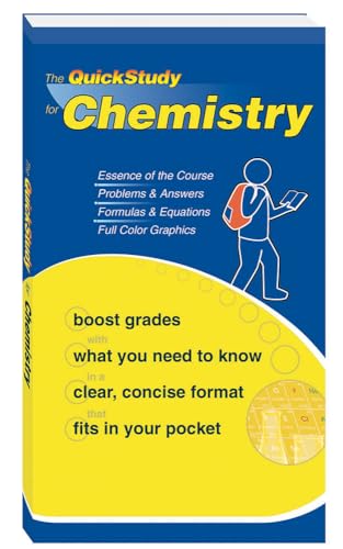 Stock image for Chemistry (Quickstudy Books) for sale by Gulf Coast Books