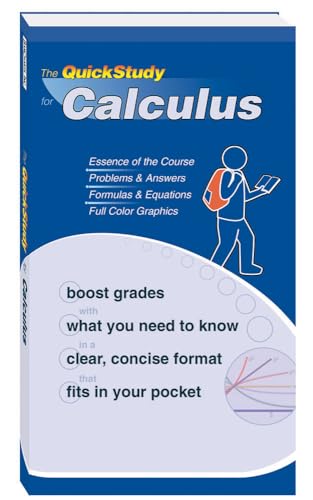 9781423202684: QuickStudy for Calculus