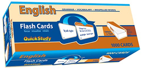 English (Quick Study) (9781423203186) by BarCharts, Inc.