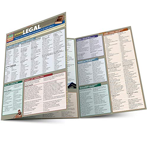 Spanish Legal Conversation (Quick Study Language) (9781423205340) by BarCharts, Inc.