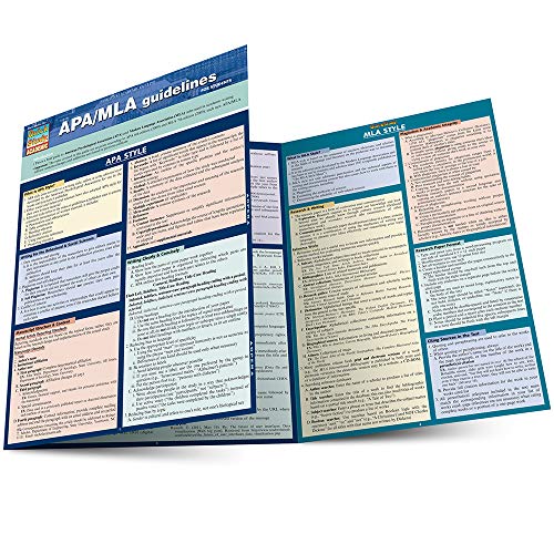 Apa/Mla Guidelines (9781423217589) by BarCharts, Inc.