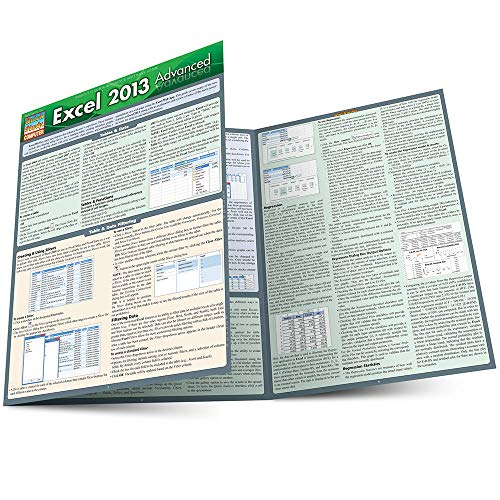 9781423220008: Excel 2013 Advanced (Quick Study Computer)