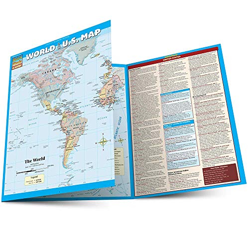 World & U.S. Map (9781423220541) by BarCharts, Inc.