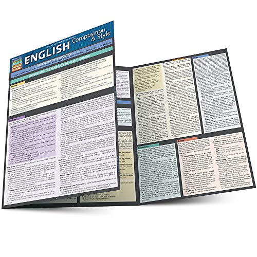 Imagen de archivo de English Composition & Style: a QuickStudy Laminated Reference Guide (Quick Study Academic) a la venta por Goodwill of Colorado