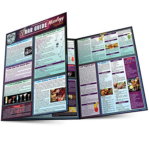 Beispielbild fr Bar Guide - A Mixology Reference: Quickstudy Laminated Guide zum Verkauf von Revaluation Books