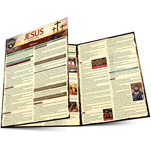 Imagen de archivo de Jesus - Historical and Biblical : A QuickStudy Laminated Reference Guide a la venta por Better World Books