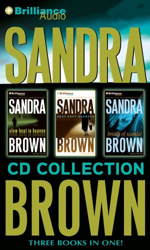 Imagen de archivo de Sandra Brown CD Collection 3: Slow Heat in Heaven, Best Kept Secrets, Breath of Scandal a la venta por Half Price Books Inc.