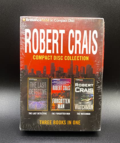 Stock image for Robert Crais CD Collection 4: The Last Detective, The Forgotten Man, The Watchman (Elvis Cole/Joe Pike Series) for sale by HPB-Movies