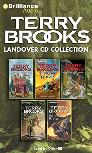 Terry Brooks Landover CD Collection: Magic Kingdom for Sale-Sold!, The Black Unicorn, Wizard at Large, The Tangle Box, Witches' Brew (9781423378471) by Brooks, Terry