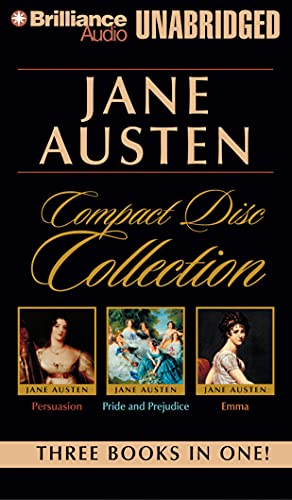 Imagen de archivo de Jane Austen Compact Disc Collection: Persuasion/Pride and Prejudice/Emma a la venta por Revaluation Books