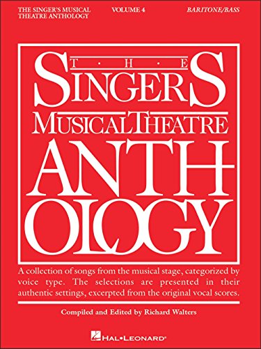 Stock image for The Singer's Musical Theatre Anthology, Vol. 4 for sale by BooksRun